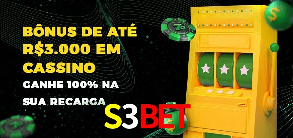 S3Bet melhor bônus de depósito